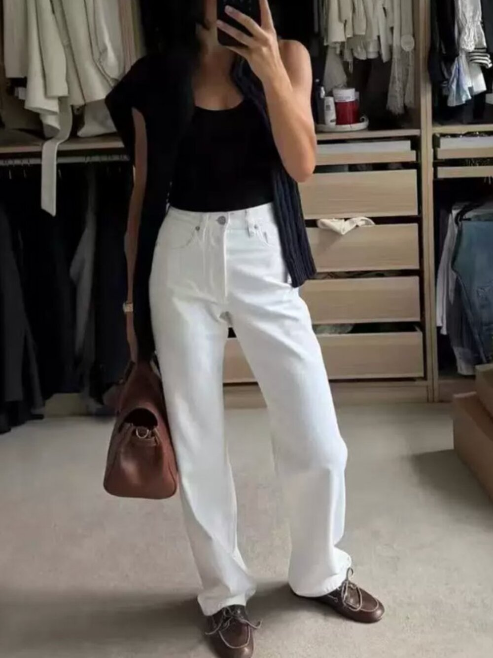 BEST NWT HENNE Valentina Jean 24/25/26/27/28 White Clean Fit Quiet Lux